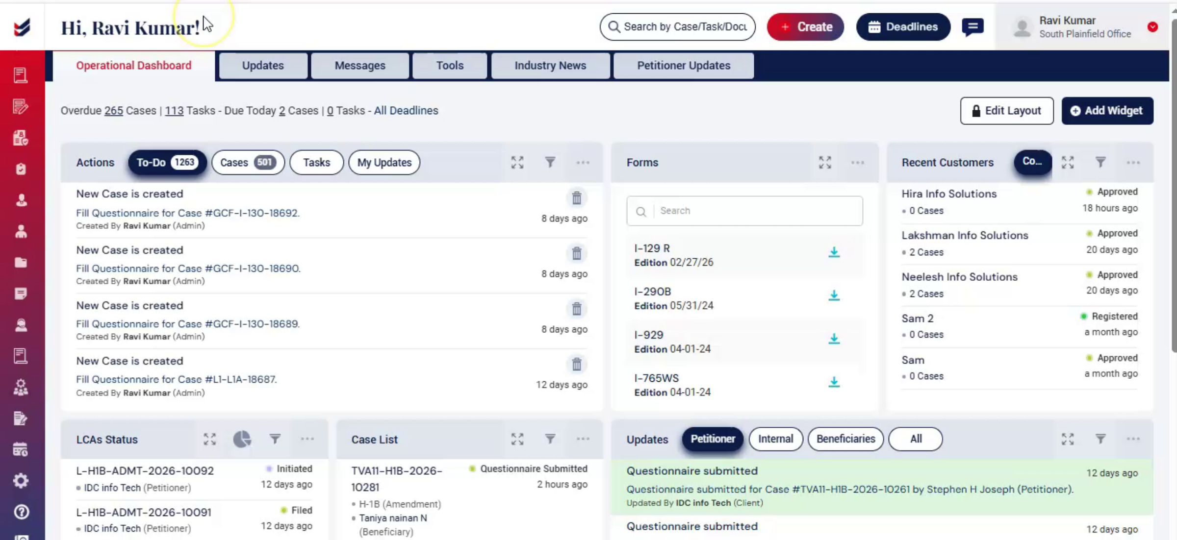 Fee Management - Client