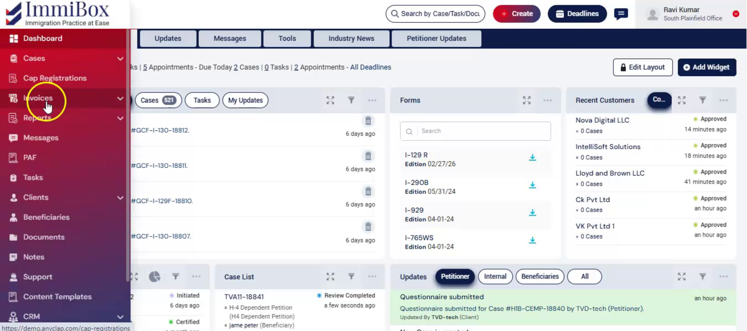 Access - Create Invoice