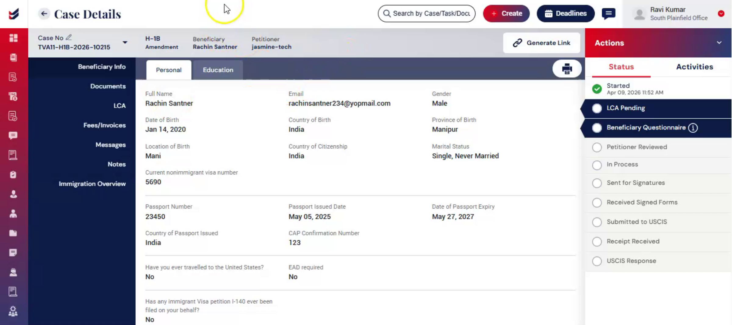Issuing an Invoice