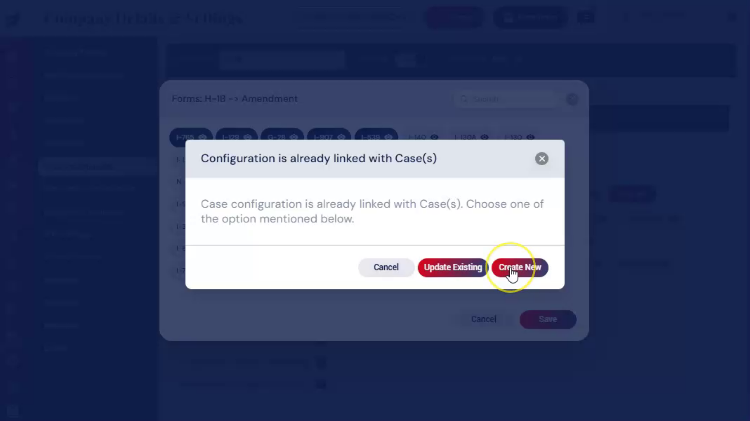 Create New Option