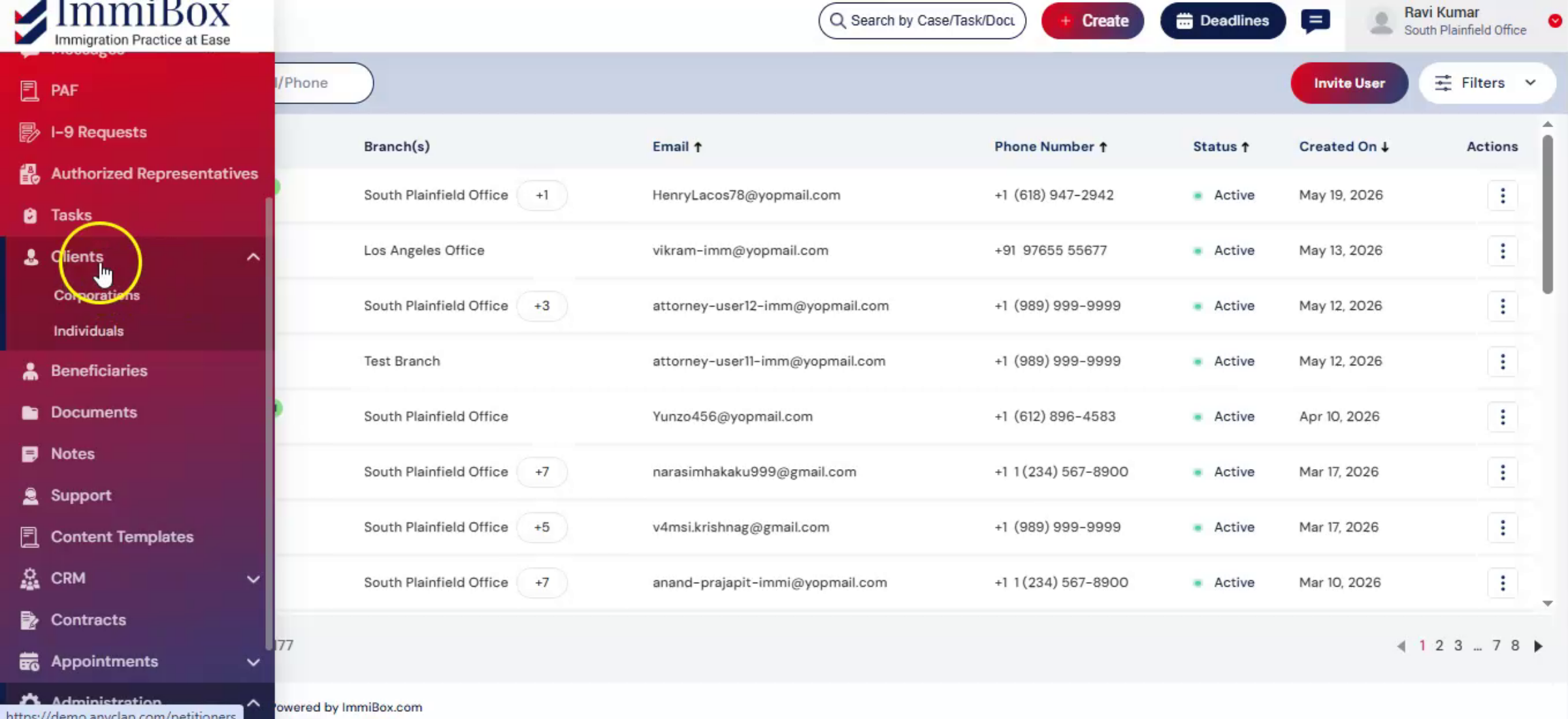 Complete Setup Based on User Type
