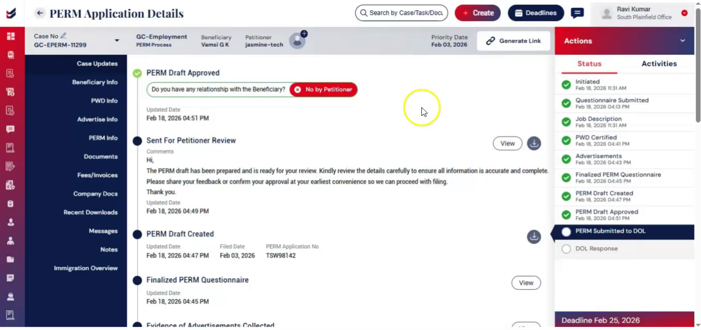 Approval Notification Process