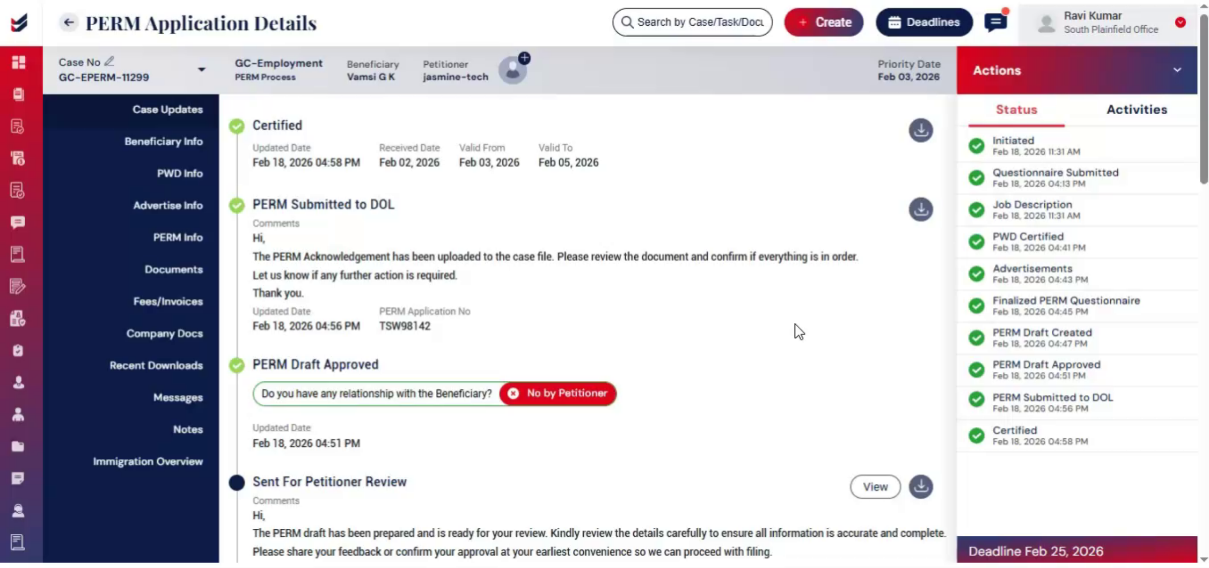 ImmiBox Automation Features