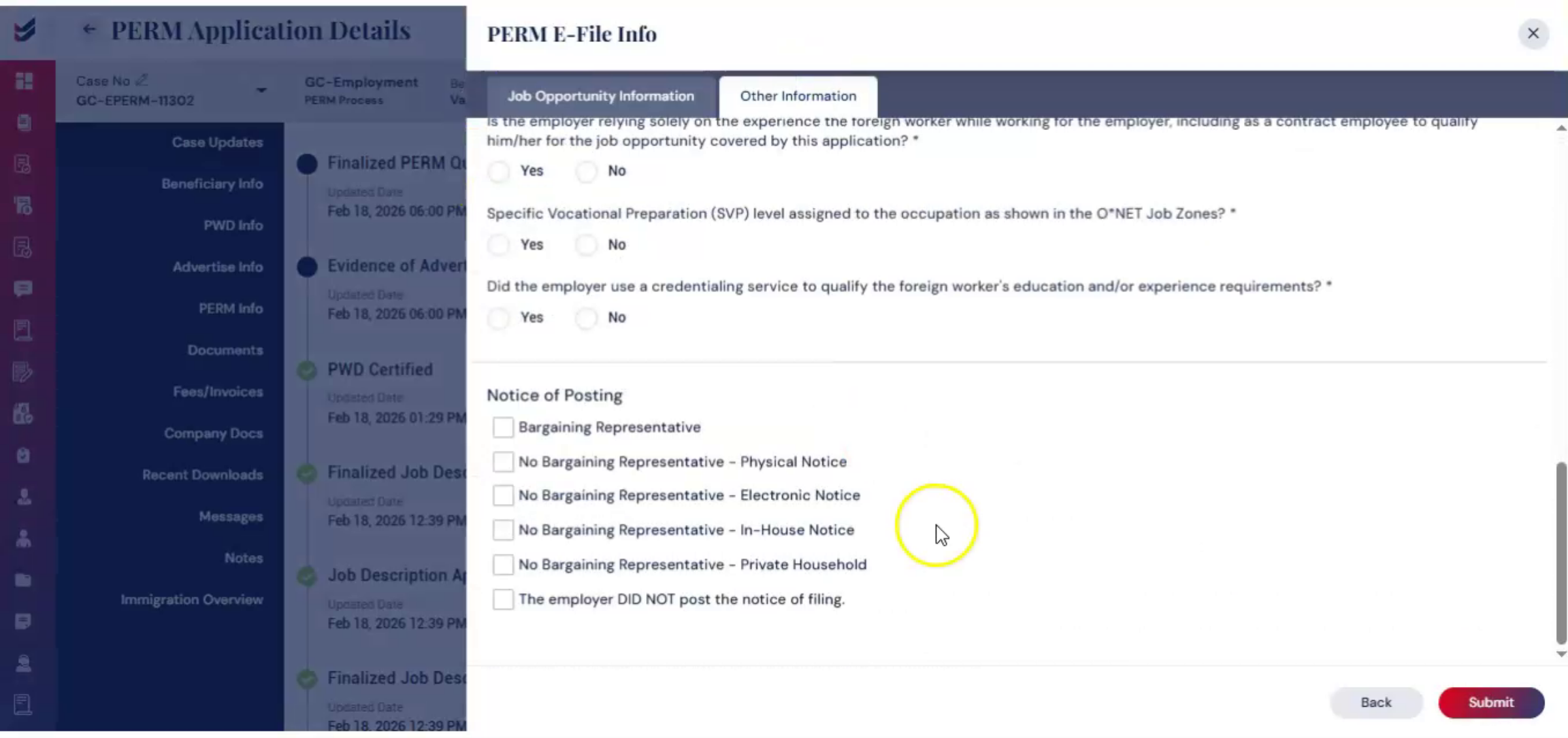 E-Filing Desktop Application