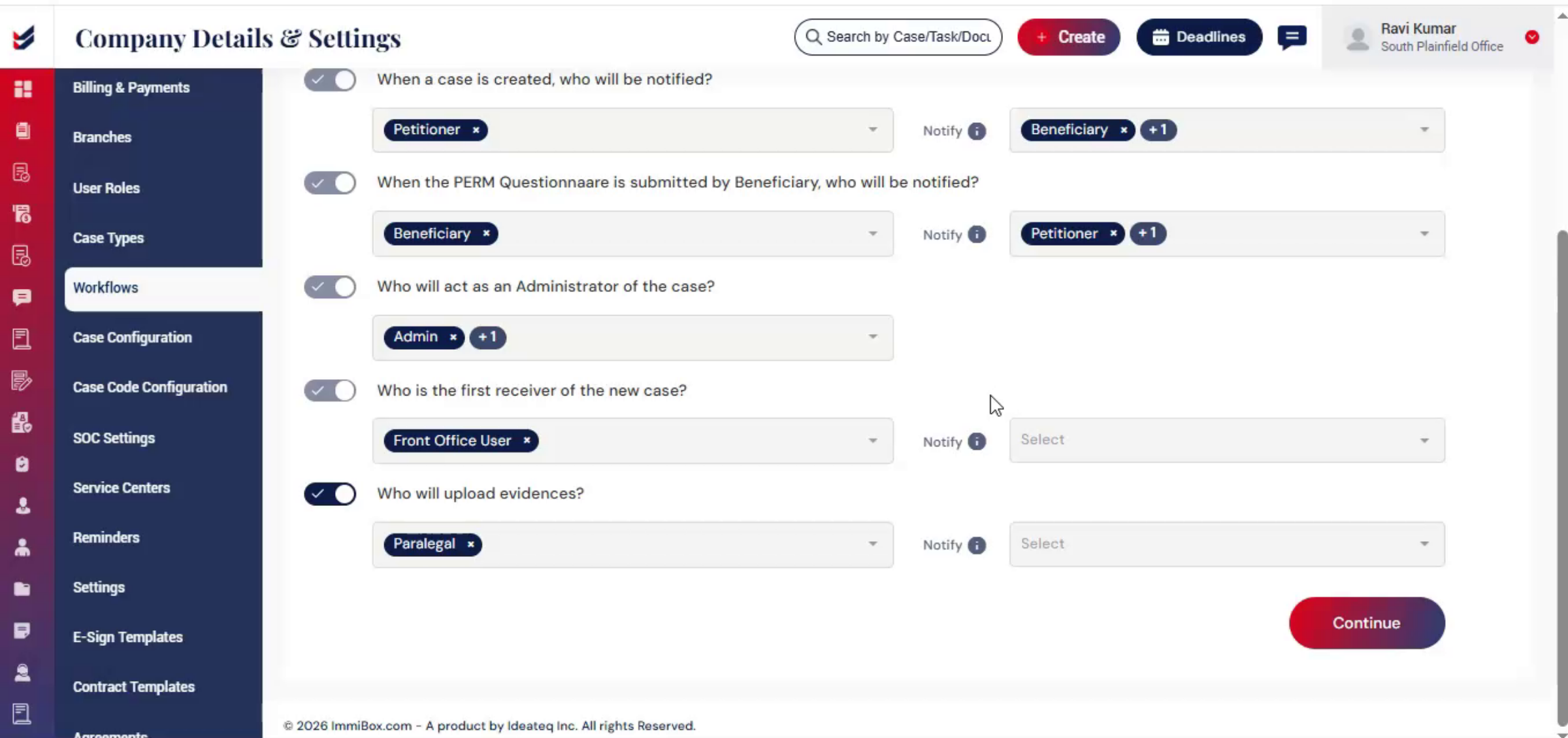System Predefined and Custom Actions