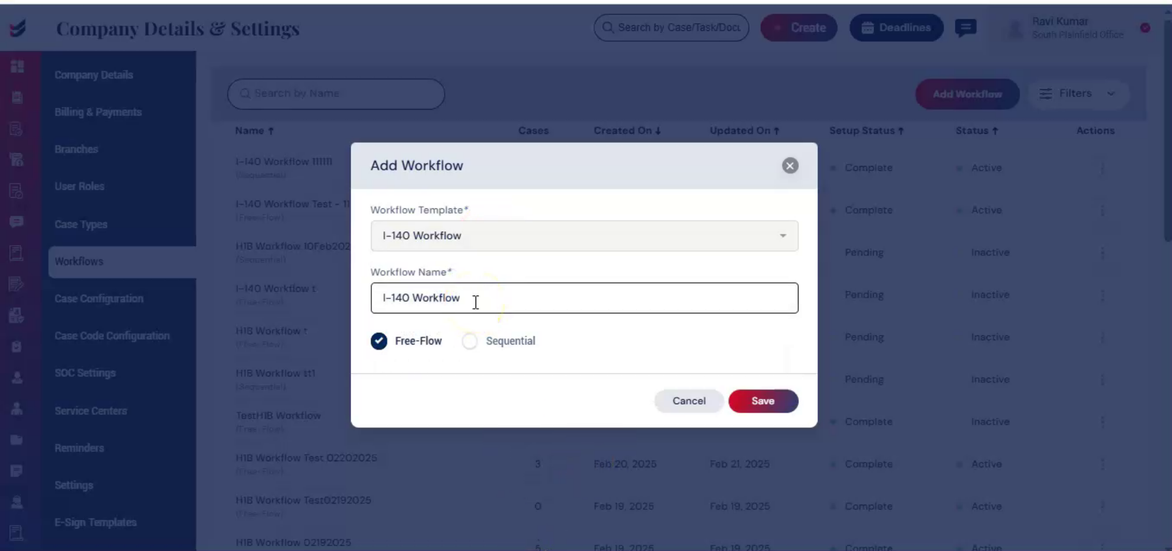 Naming Workflow And Choosing Flow