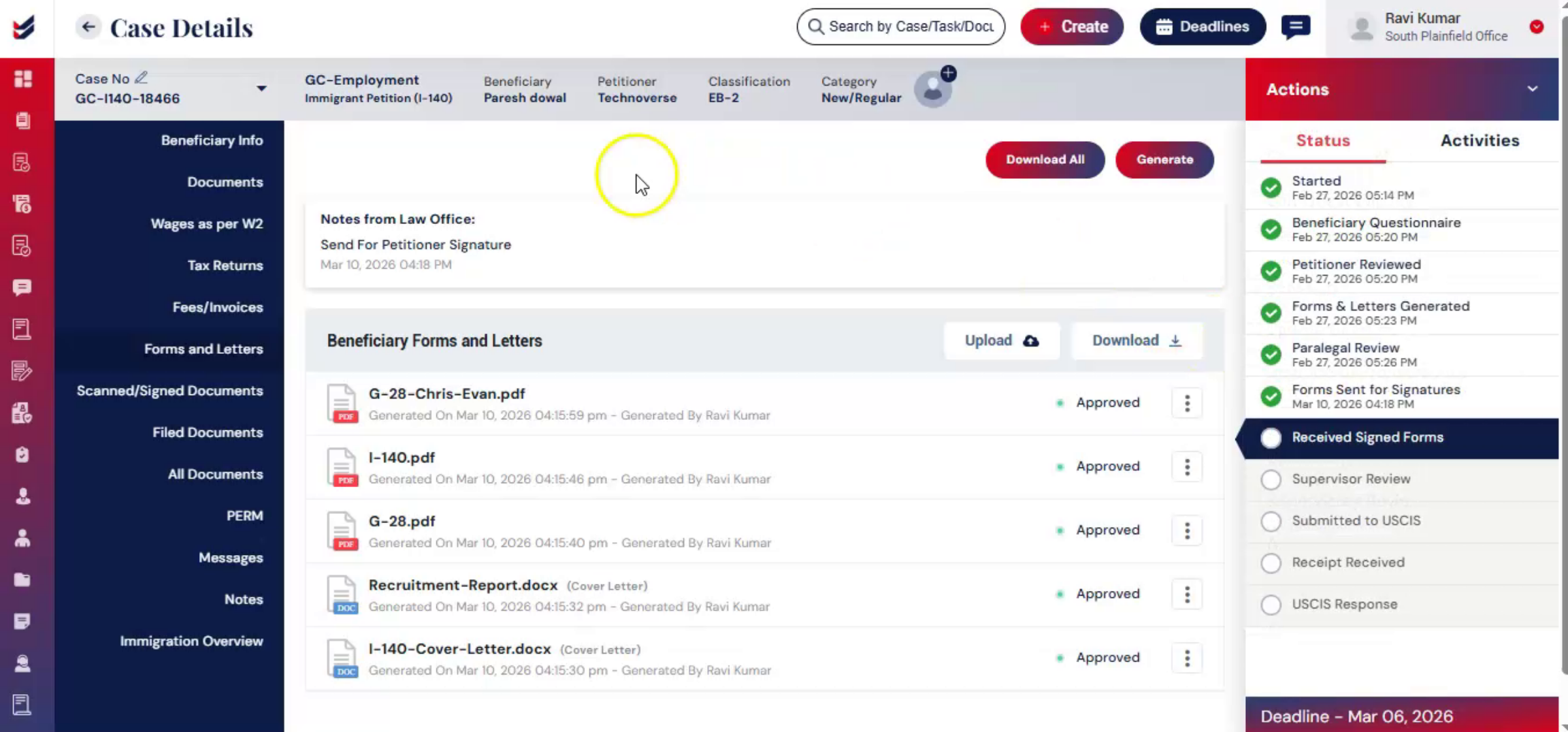 Upload Scanned or Signed Documents