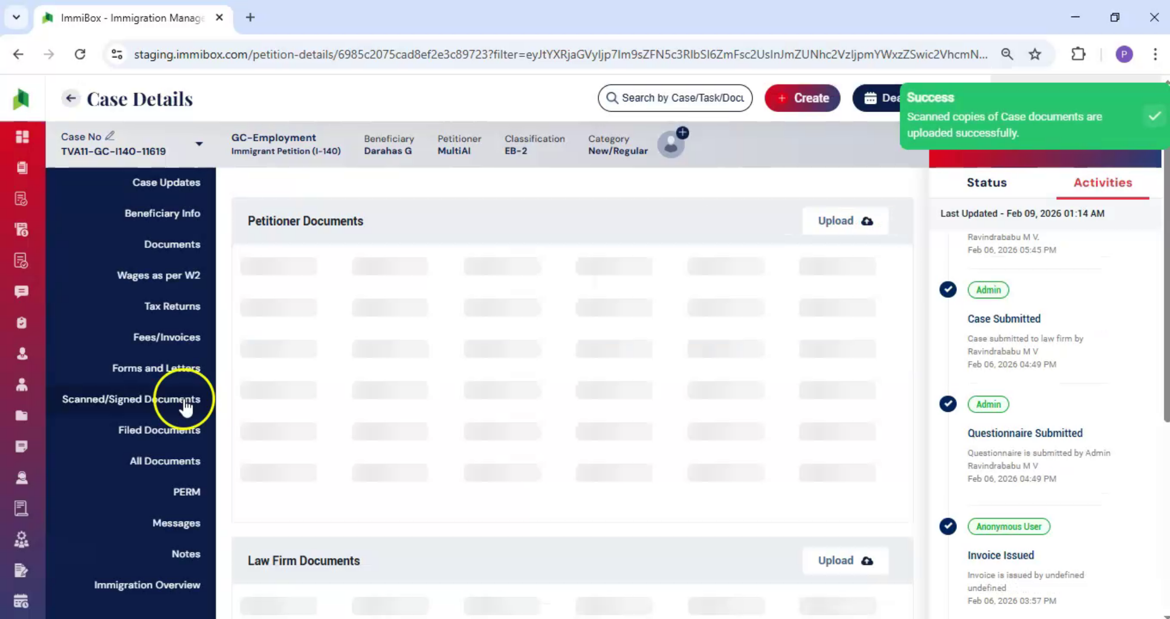 Law Firm Feature Documents