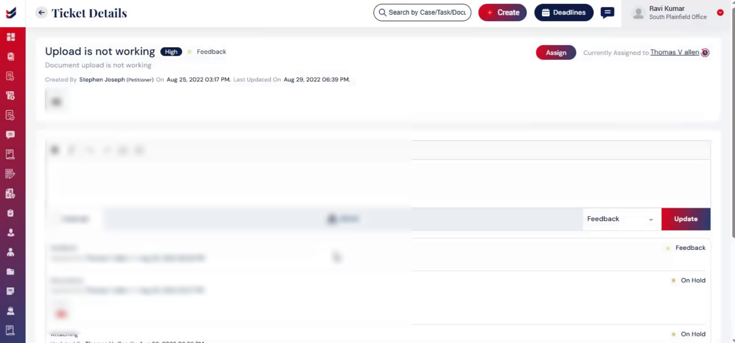 Manage Tickets