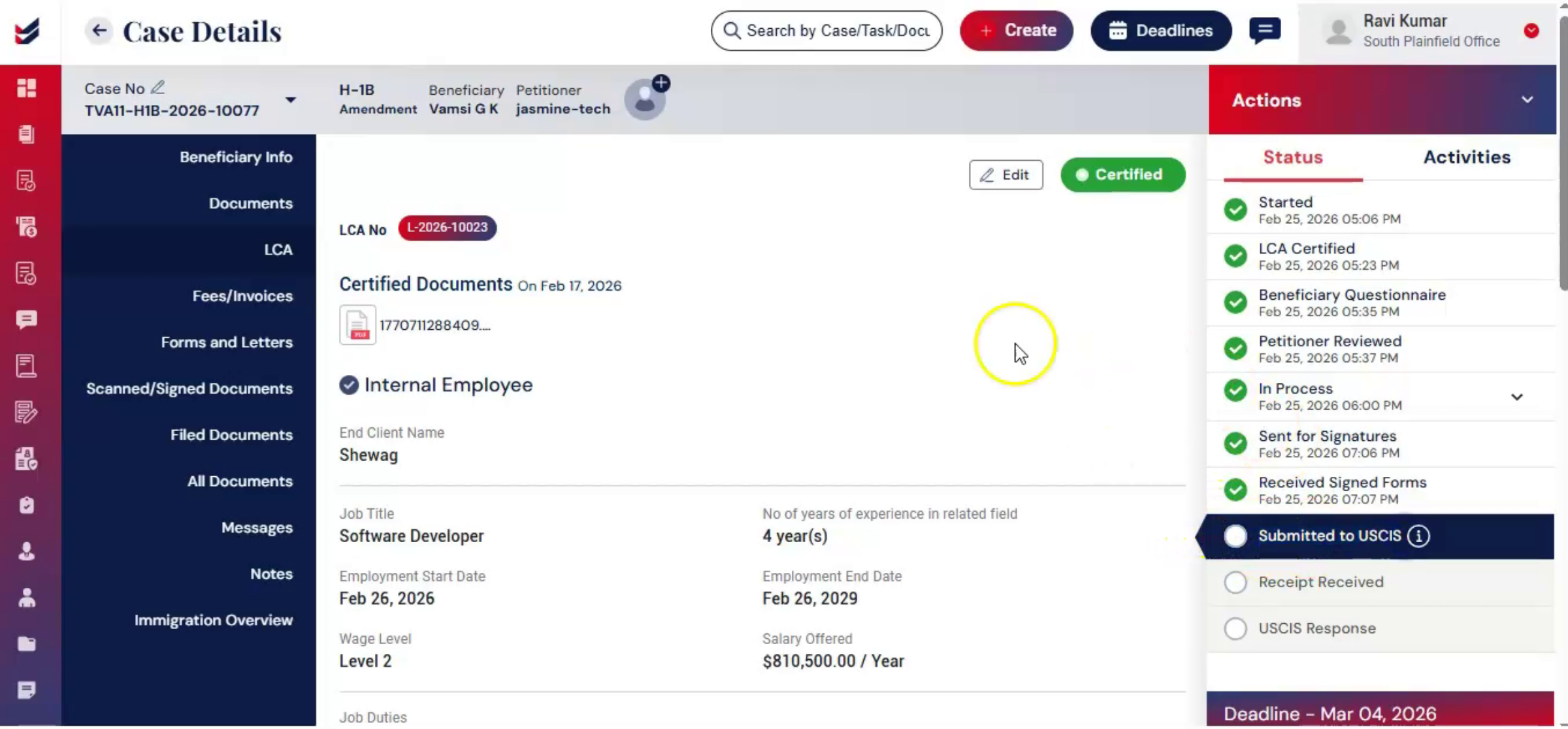 Filing Options Overview