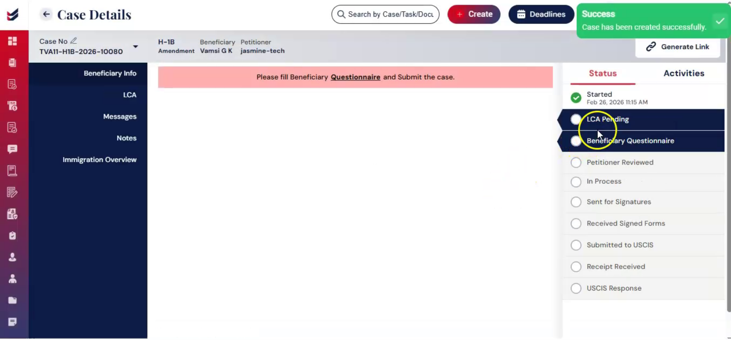 Linking Existing LCA Steps