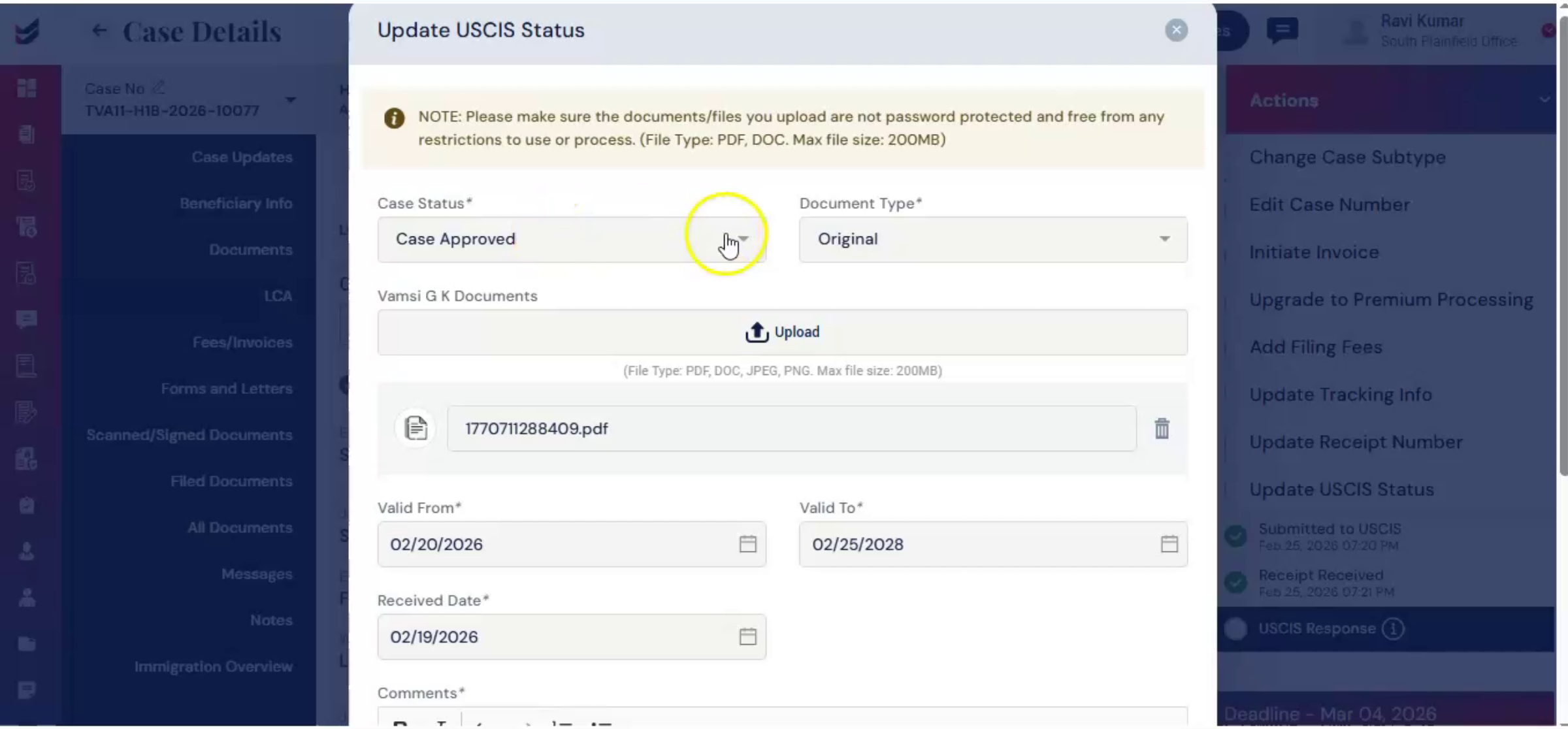 Manual Data Entry For Status