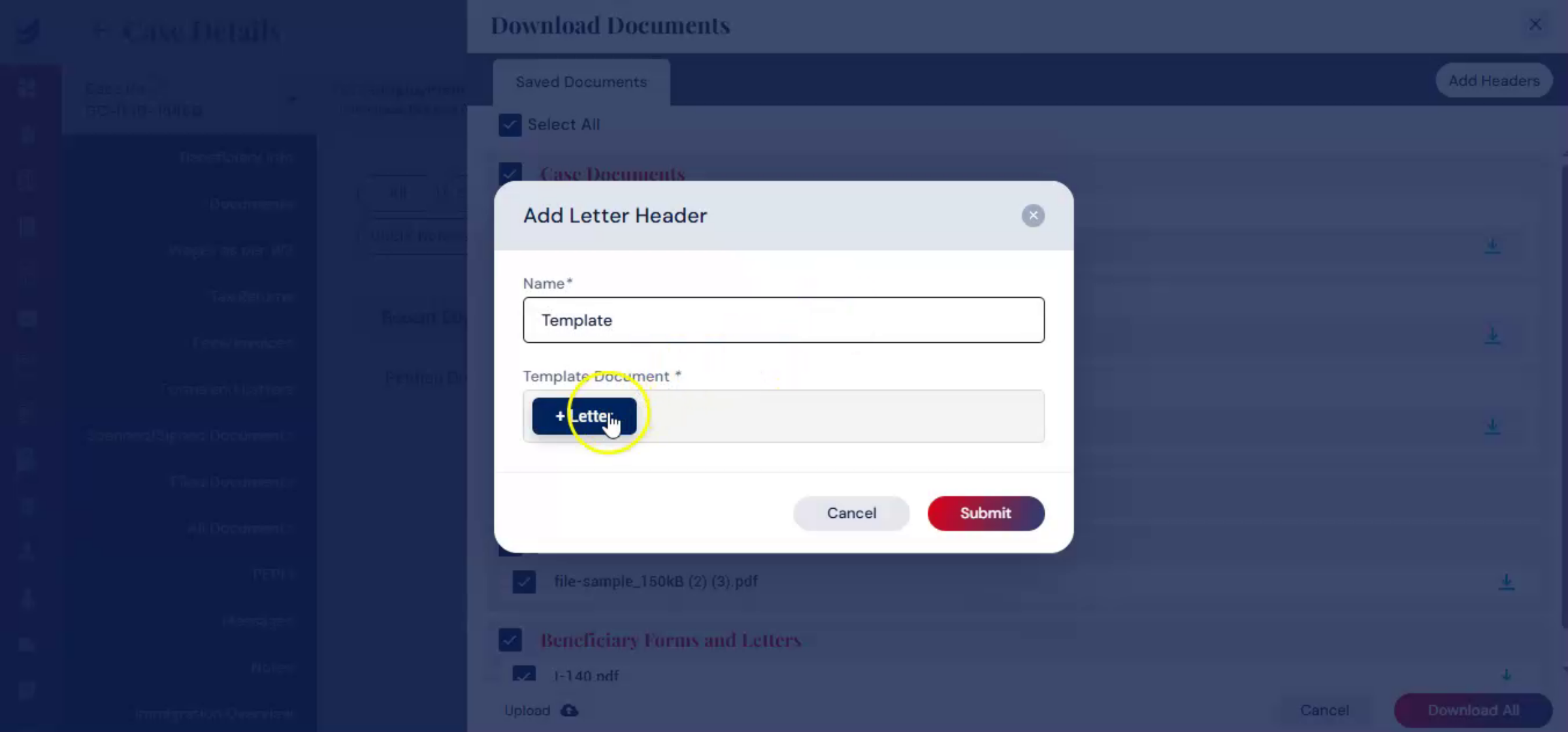 Headers Option
