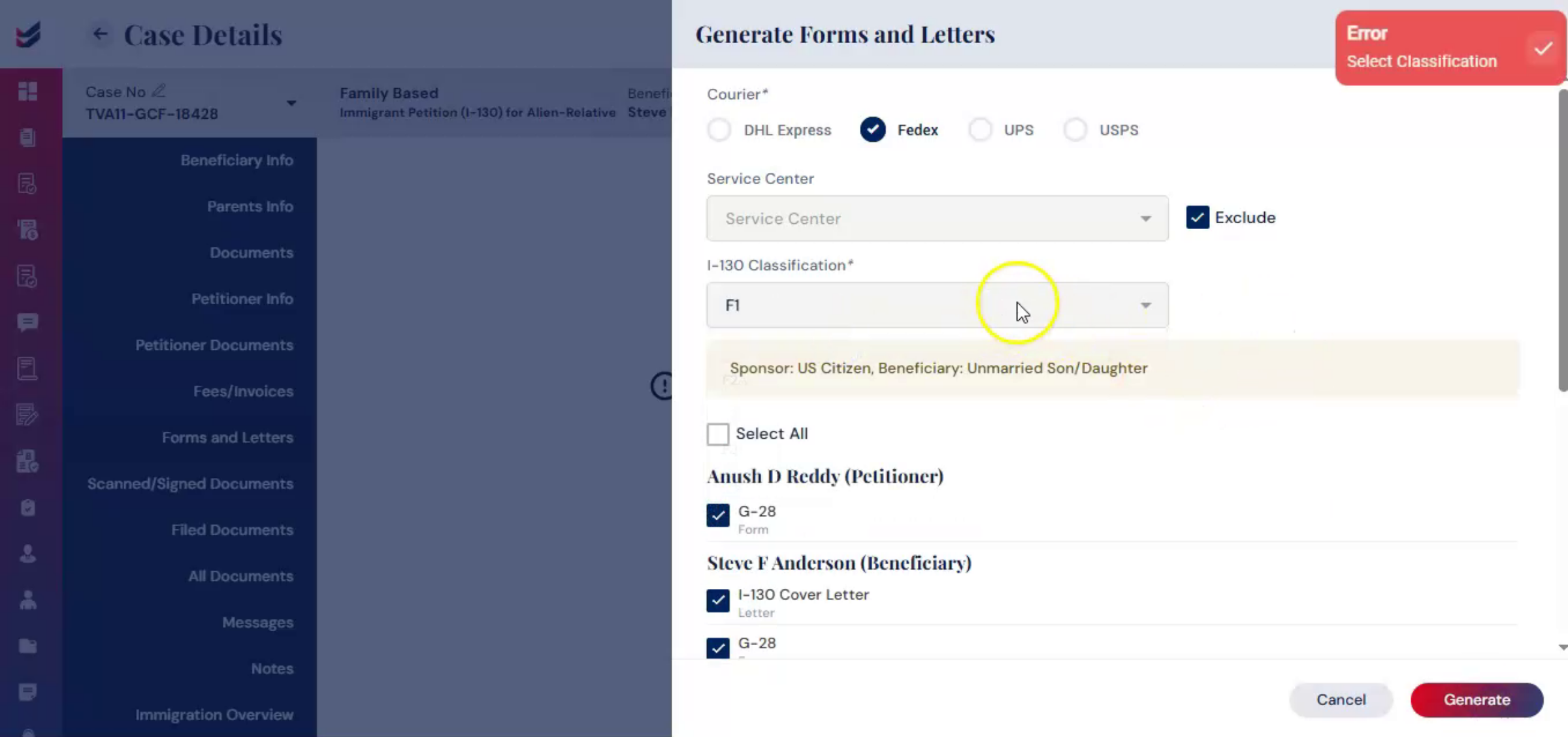 Internal Review Workflow
