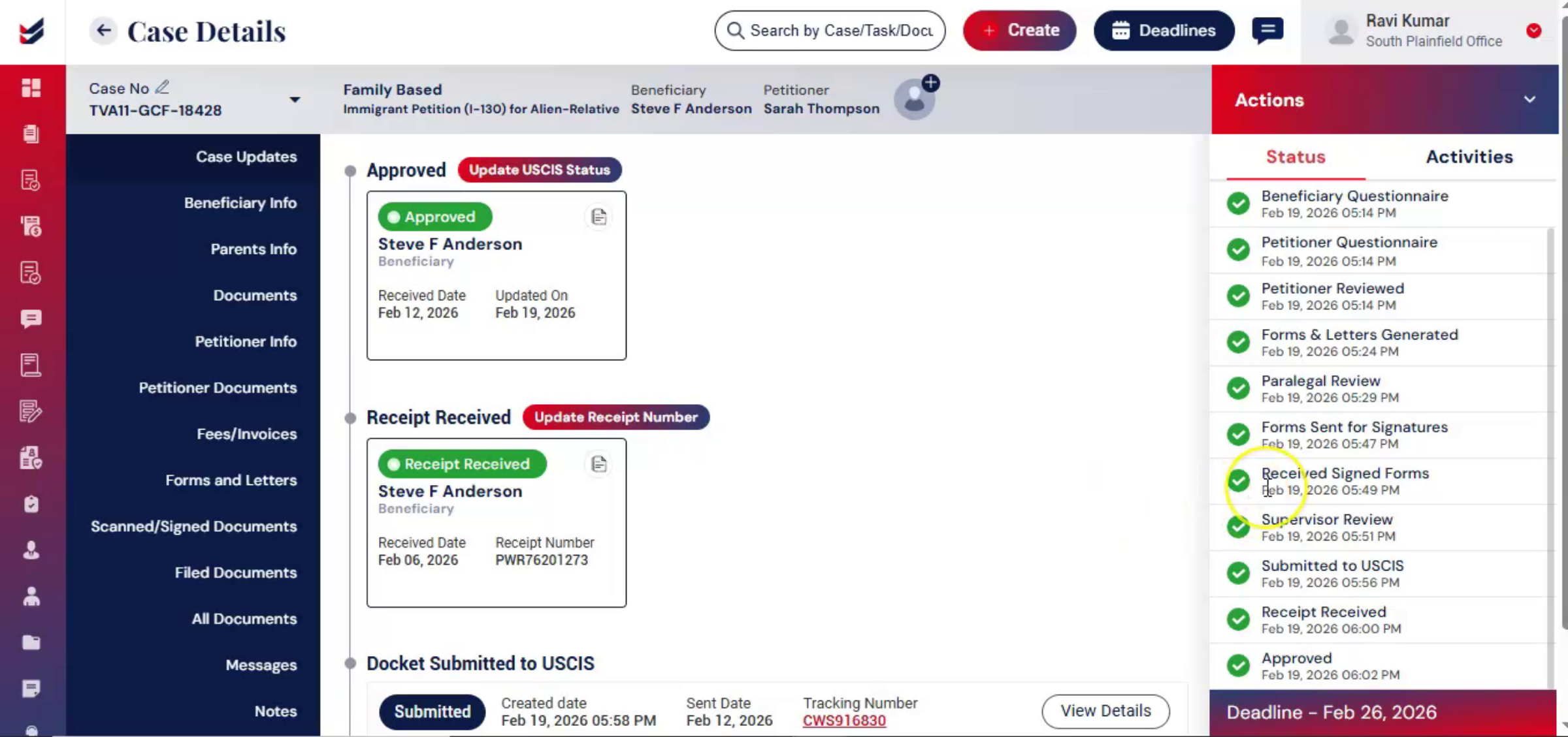 Workflow Tracking And Compliance