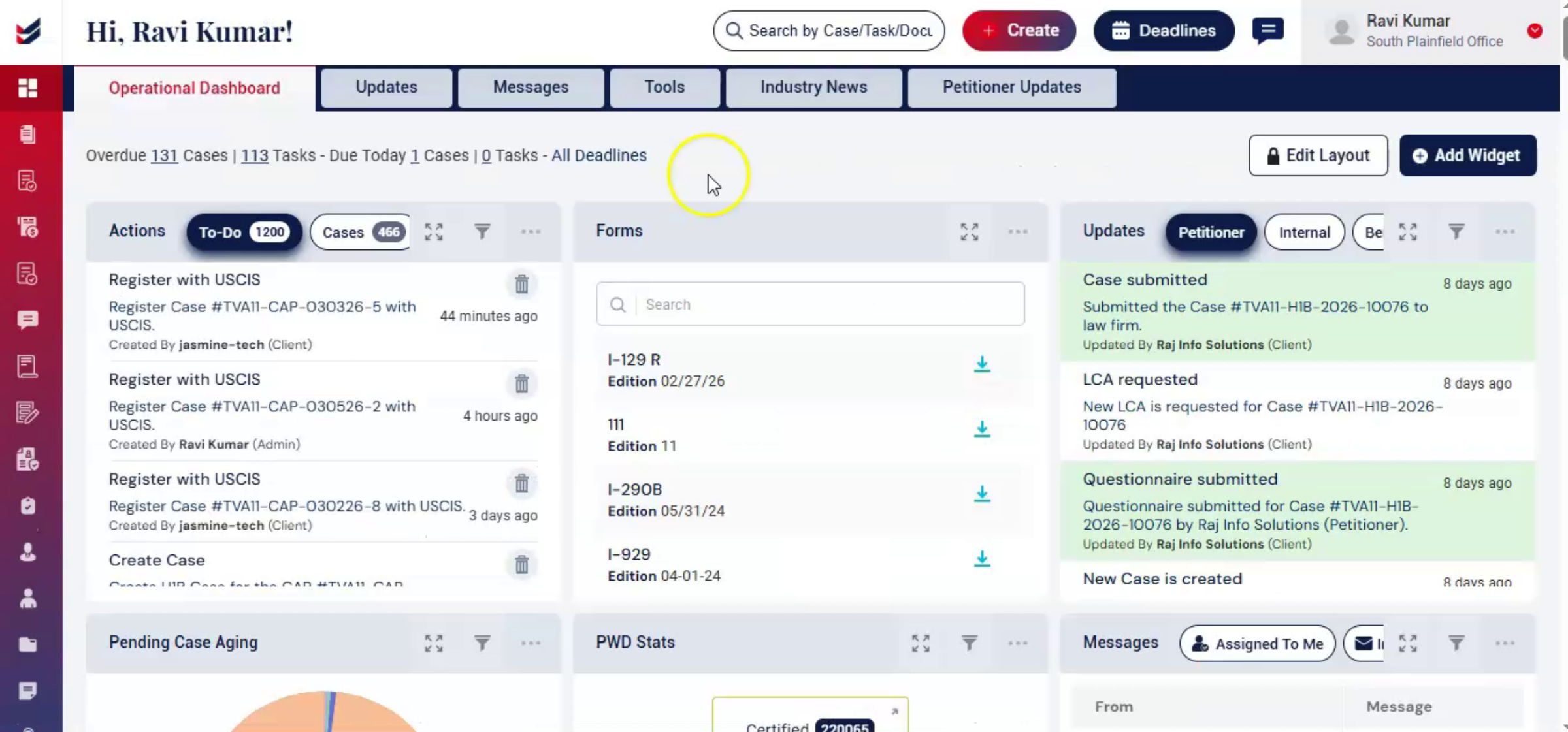 Navigating To CAP Registration Tab