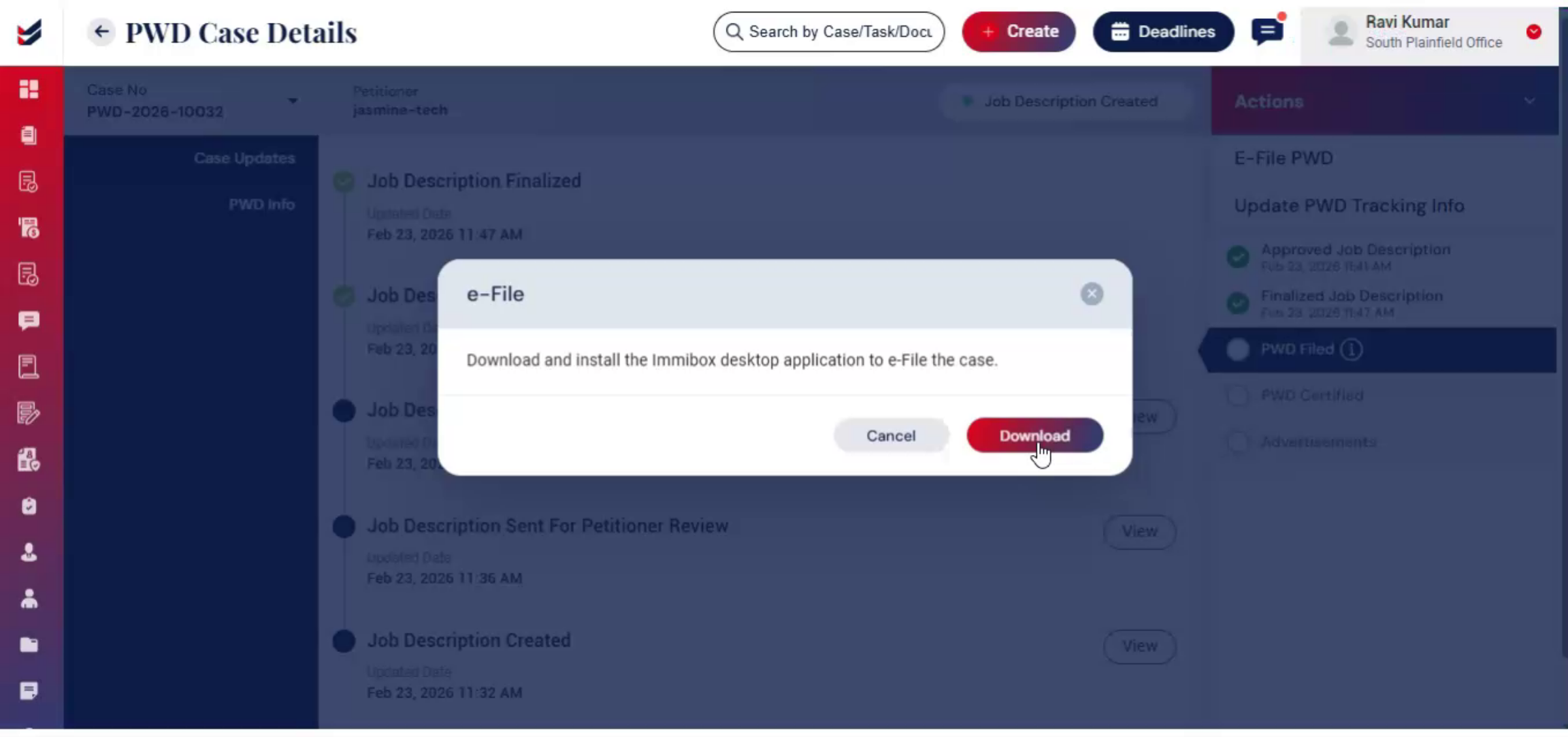 E-Filing Guide Reference