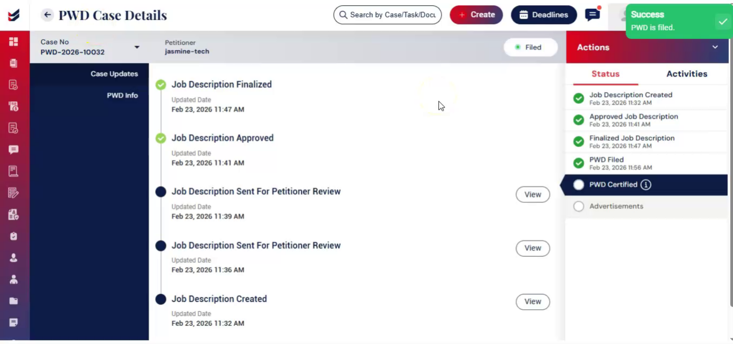 Uploading Certification Documents