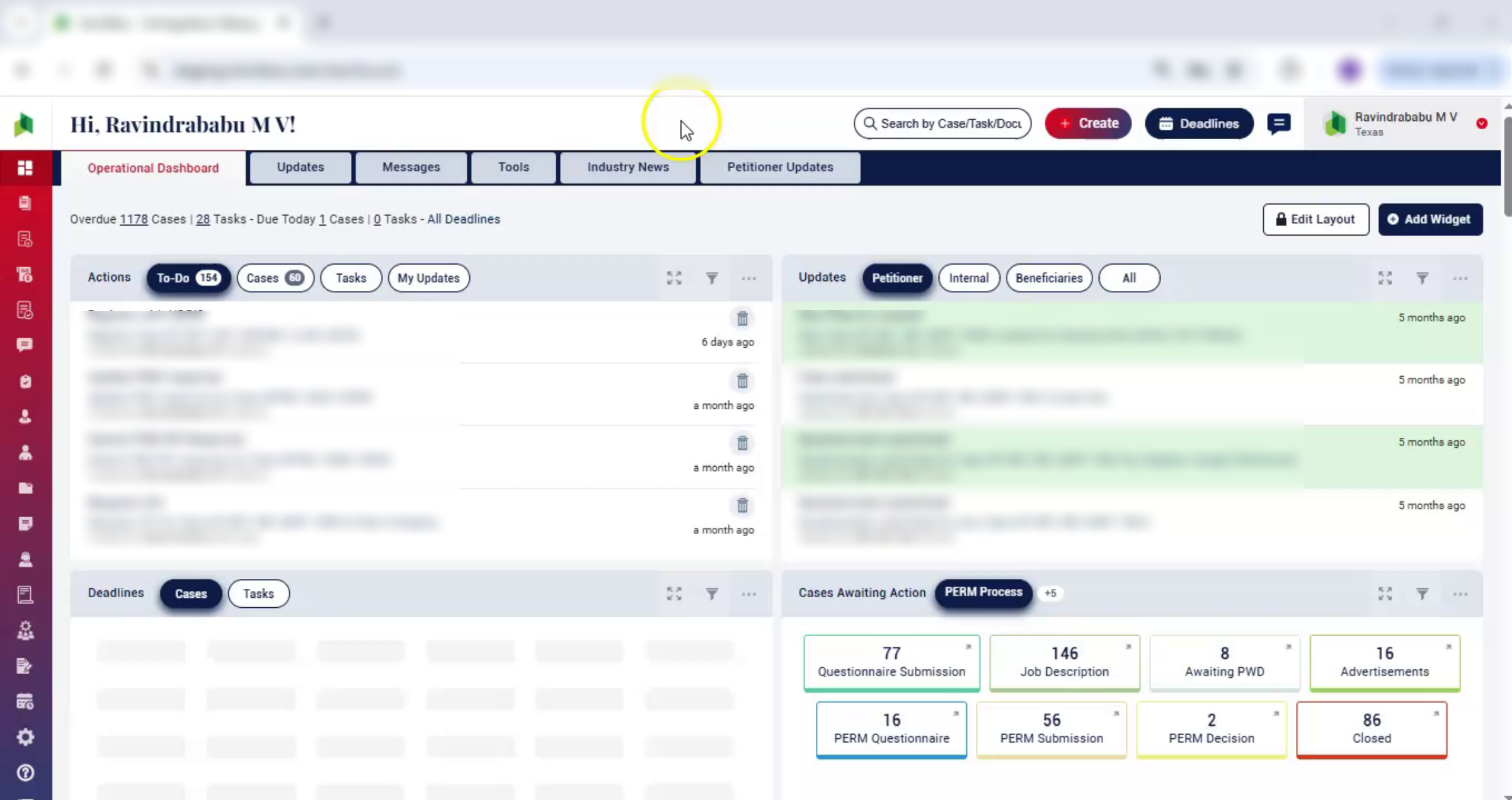 Petitioner Addition Overview