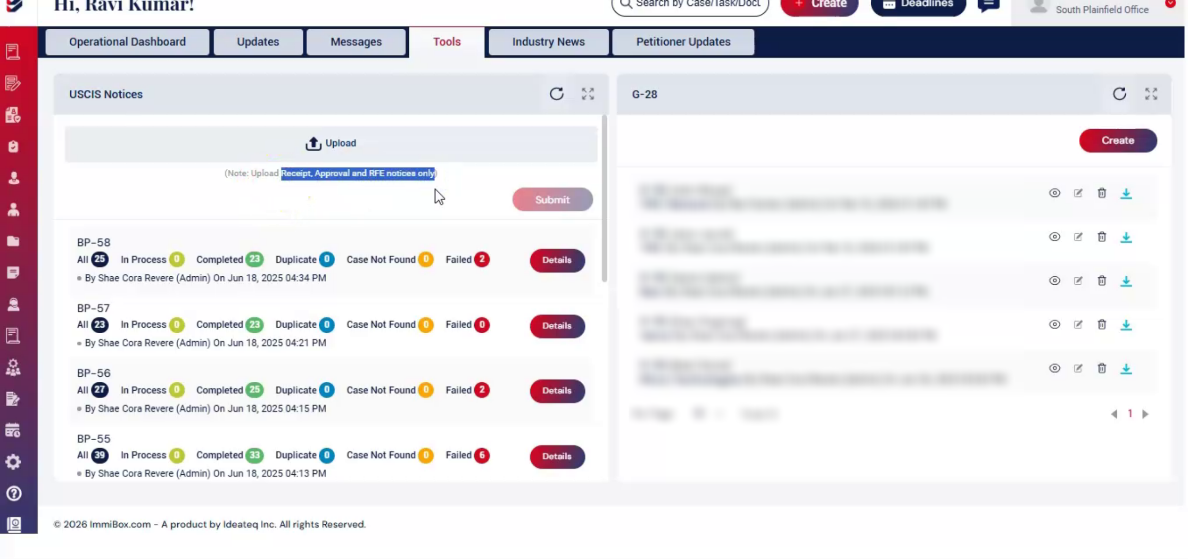 Automatic Case Matching